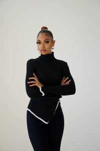 Anna | Klassischer Rollkragenpullover für Damen