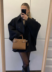 Amélie™ - Wollmantel in Übergröße