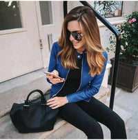 Lederjacke