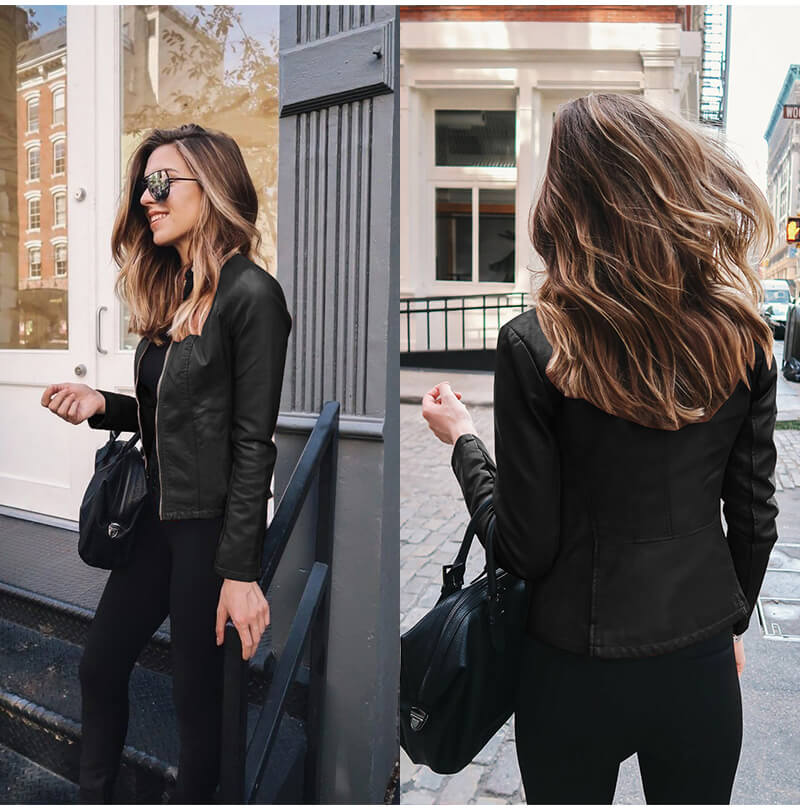 Lederjacke