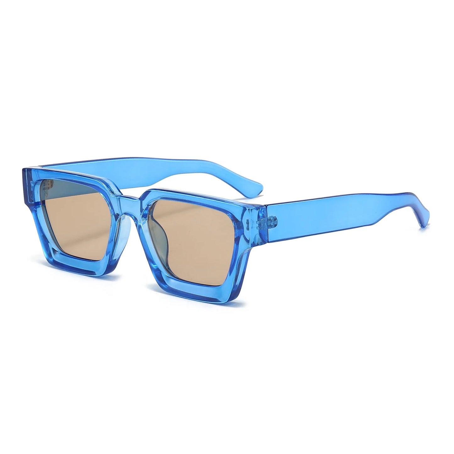LECCE | Auffällige quadratische Sonnenbrille