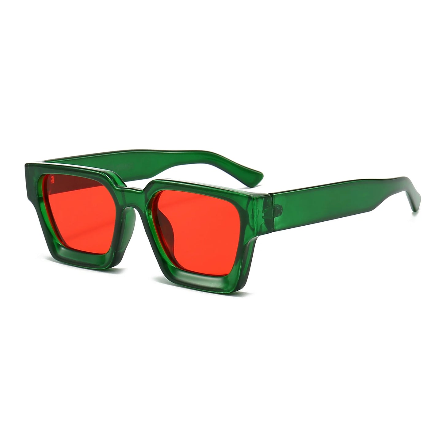 LECCE | Auffällige quadratische Sonnenbrille