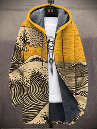 Nalha | Luxuriöse Strickjacke, inspiriert von der Kunst