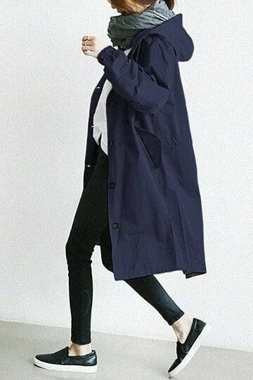 Sophie™ - Eleganter Baumwoll-Trenchcoat