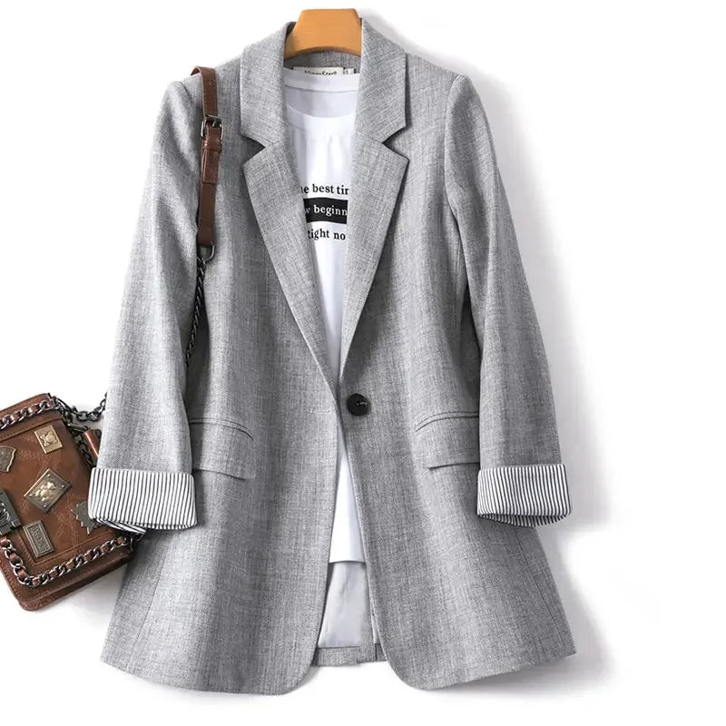 Bella - Schicker Patchwork-Blazer für die moderne Frau
