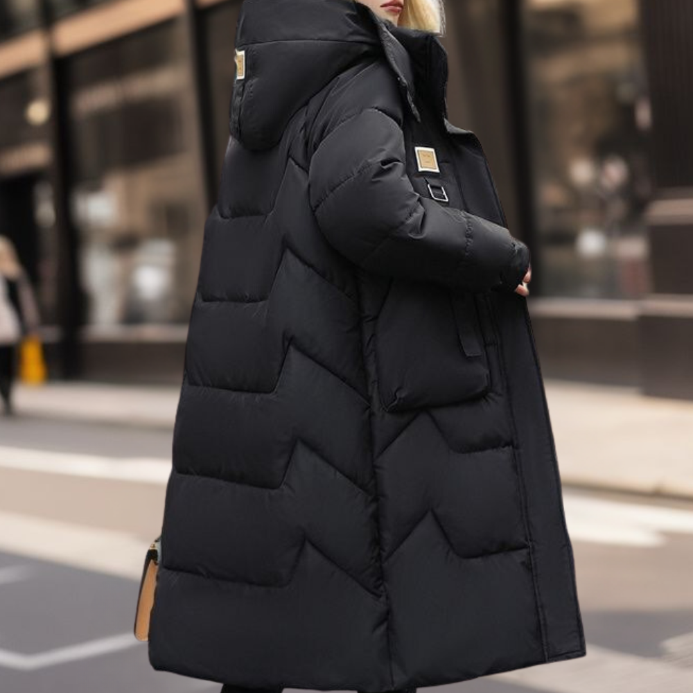 HANNIA - Eleganter Luxus-Wintermantel für Damen