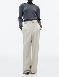 Elegante High-Waist Wide-Leg Hose mit klassischem Schnitt