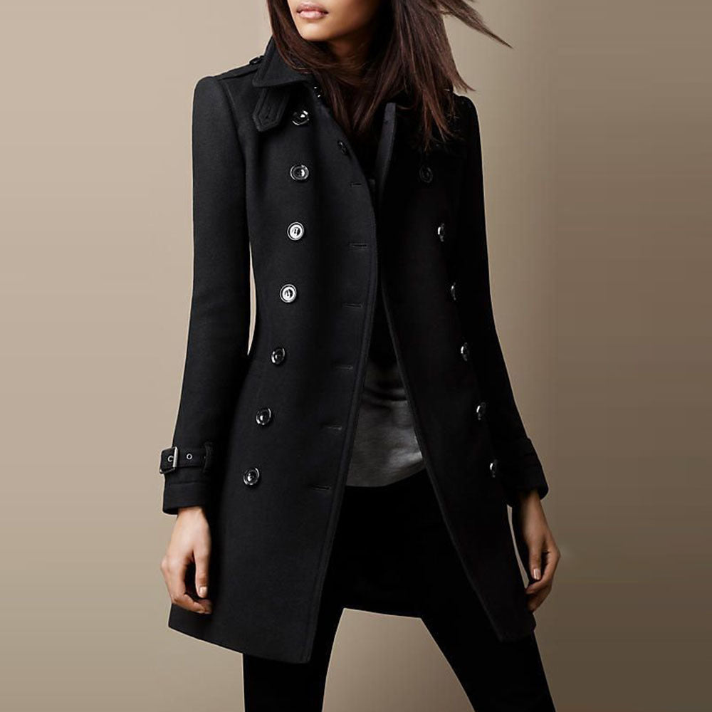 Céline™ - Prestige Premium Wollmantel