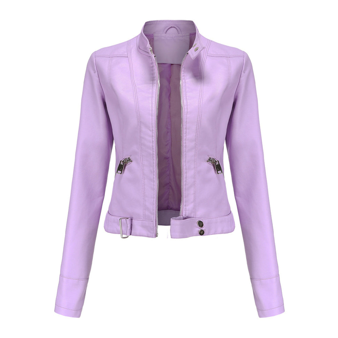 Kurze Damen Lederjacke OXANA - Stilvoll und zeitlos!