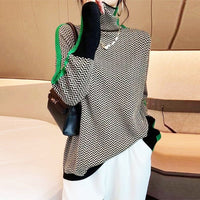 Helena | Rollkragenpullover mit kontrastierenden Streifen