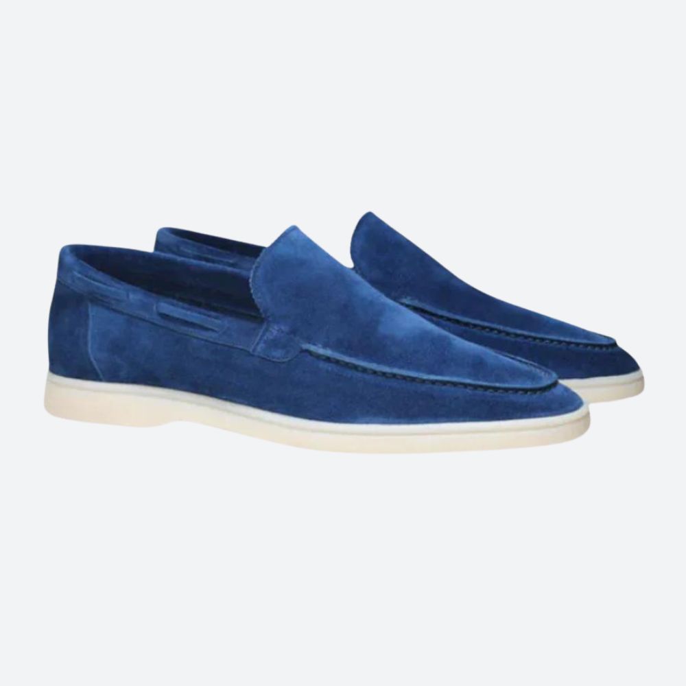 Stilvolle und luxuriöse Herrenschuhe aus Wildleder - Peter