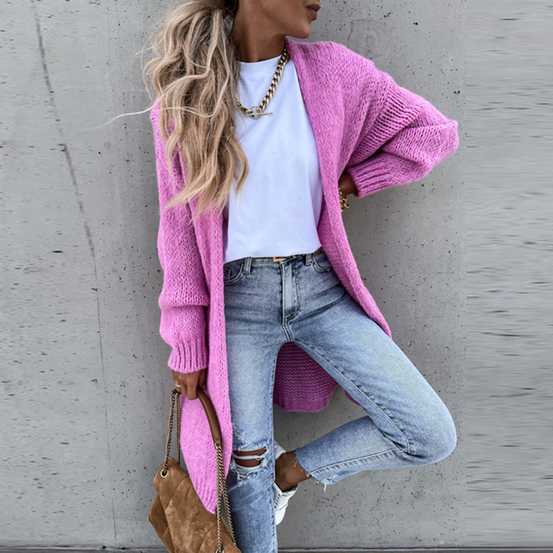 Klassische Strickjacke