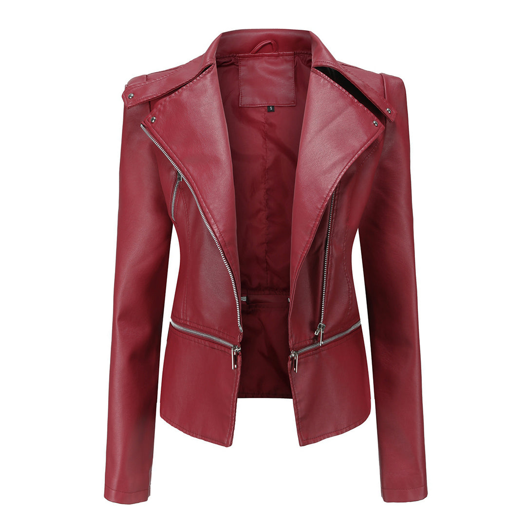 Schicke Lederjacke von ALOJZIJA