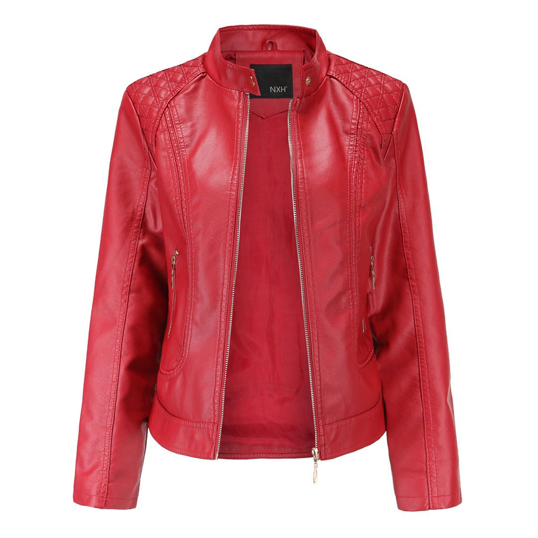 Lederjacke
