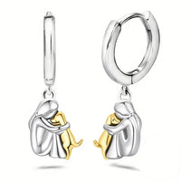 Ginny™| Ohrringe „Mädchen und Hund“