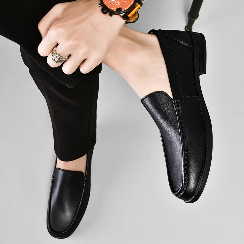 Dane Echtes Leder Slipper