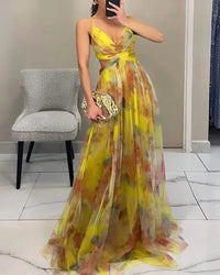 Mandy - Zauberhaftes Maxikleid mit Blumenprint
