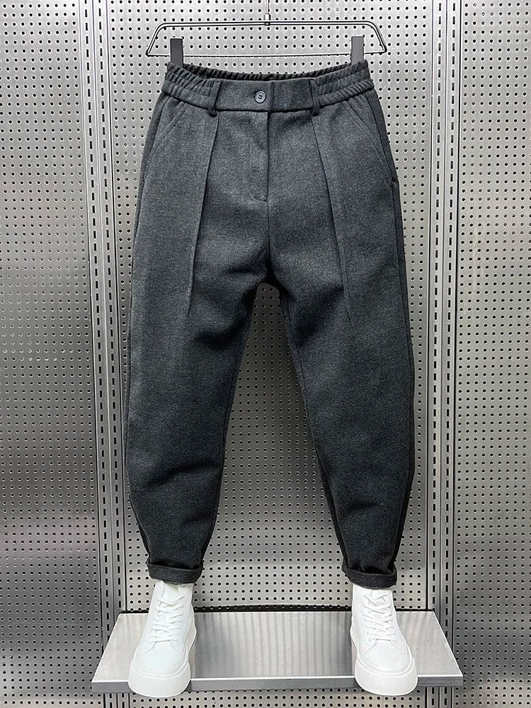 Oskar™ | Elegante Melierte Hose