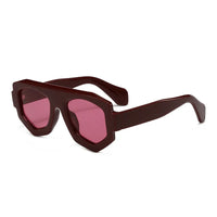 BERGAMO | Sonnenbrille mit flachem Oberteil