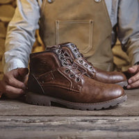Ken™ | Elegante Herrenstiefel aus Kunstleder im klassischen Stil