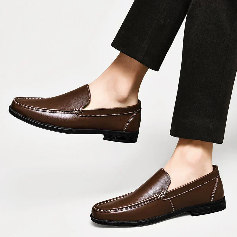 Dane Echtes Leder Slipper