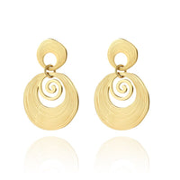 Bea - Elegante 316L-Edelstahl-Ohrringe aus Gold für die moderne Frau