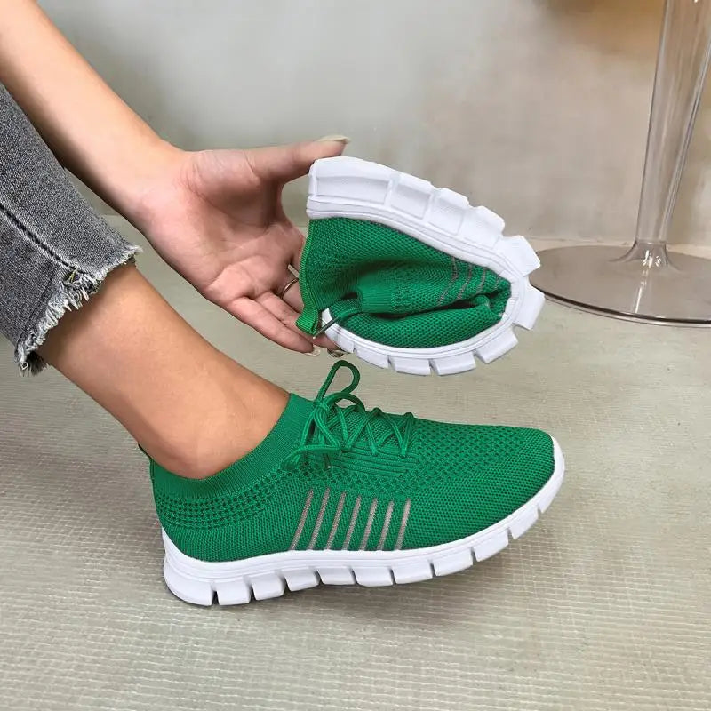 Celia - Stilvolle orthopädische Mesh-Schuhe für Frauen