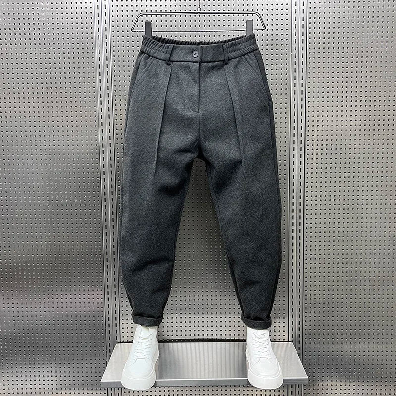 Oskar™ | Elegante Melierte Hose