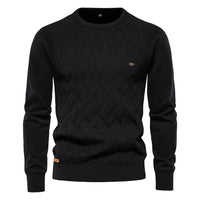 Theodor | Herrenpullover mit Rautenmuster