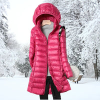 Mina | Ultraleichte Daunenwinterjacke