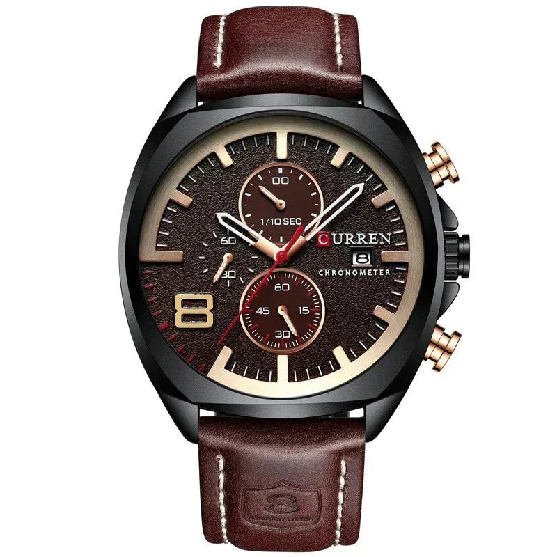 Sportliches wasserdichtes Chronographenuhr