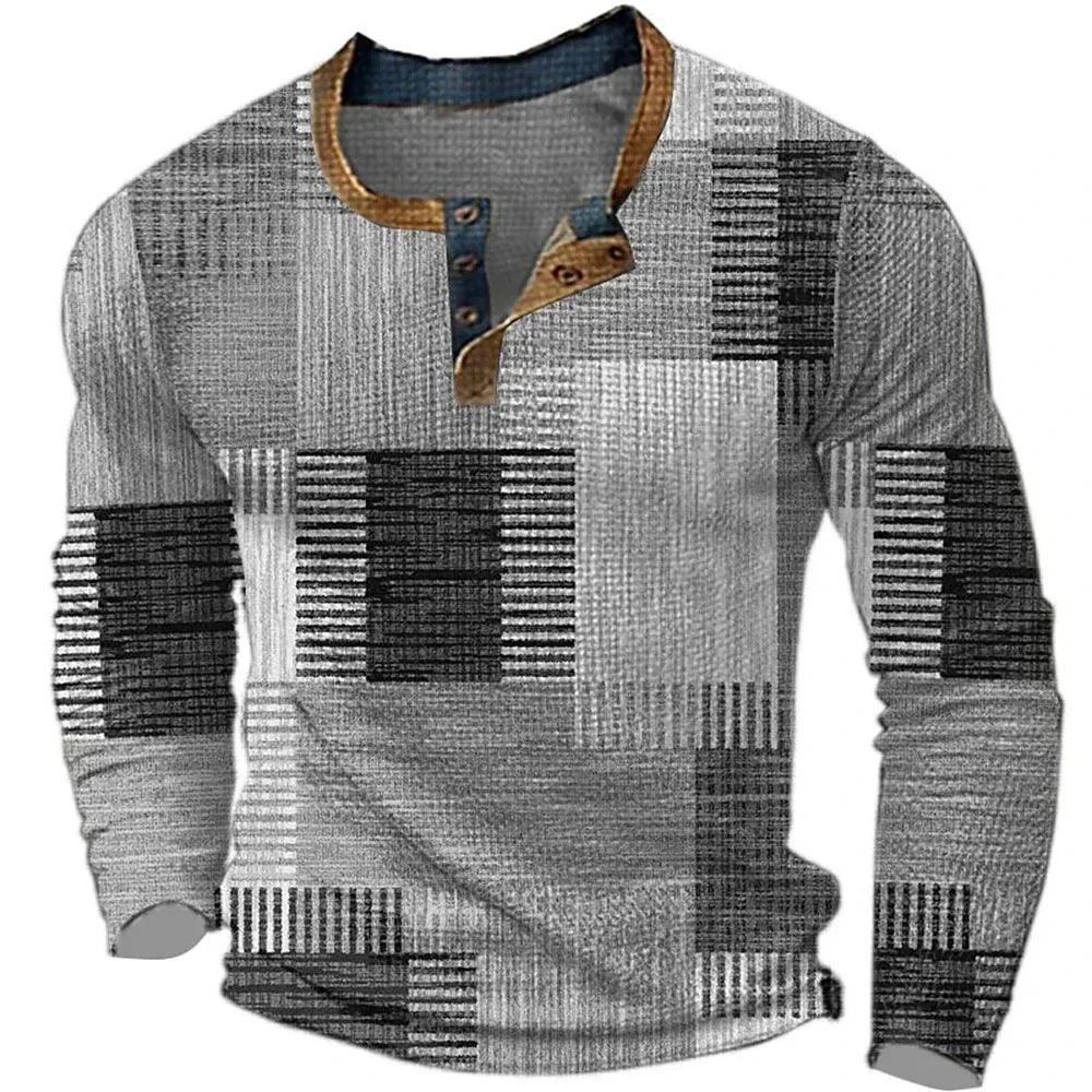 Jord™ | Farbenfrohes Herren-Langarmshirt
