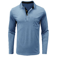 Jörg™ | Herren Langarmshirt in Unifarbe