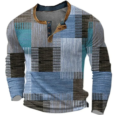 Jord™ | Farbenfrohes Herren-Langarmshirt