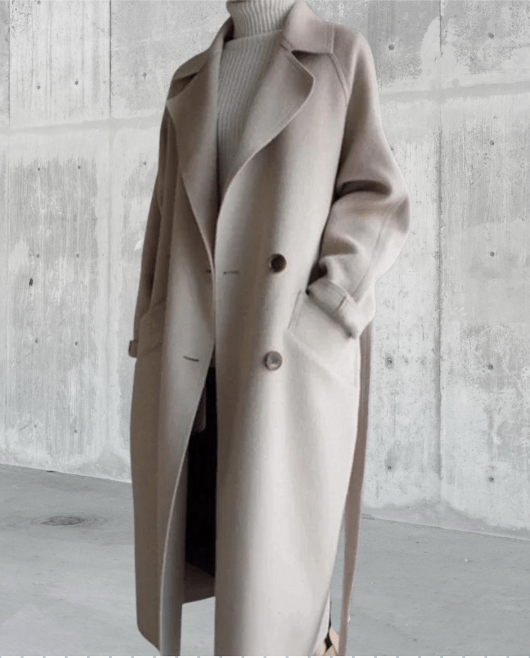 Isabelle™ - Langer Wollmantel
