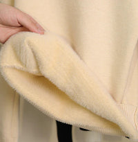 Alpaka-Pullover mit Rollkragen