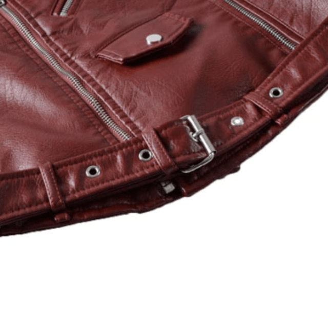 Damen Lederjacke [Letzter Tag Rabatt]