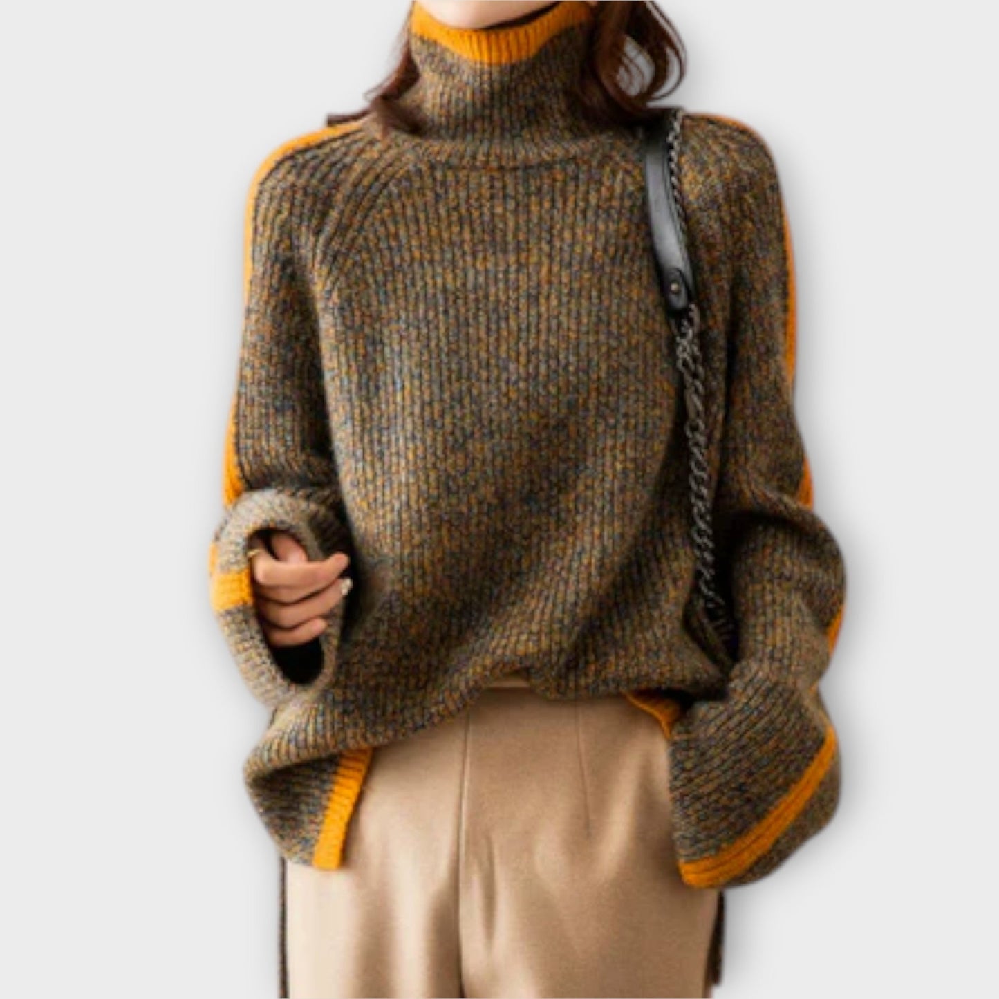 Alma | Klassischer Rollkragenpullover