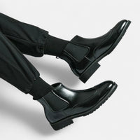 Marzio™ | Elegante Chelsea-Stiefel für Herren aus Kunstleder