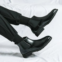 Dwight | Kunstläder Chelsea-Stiefel
