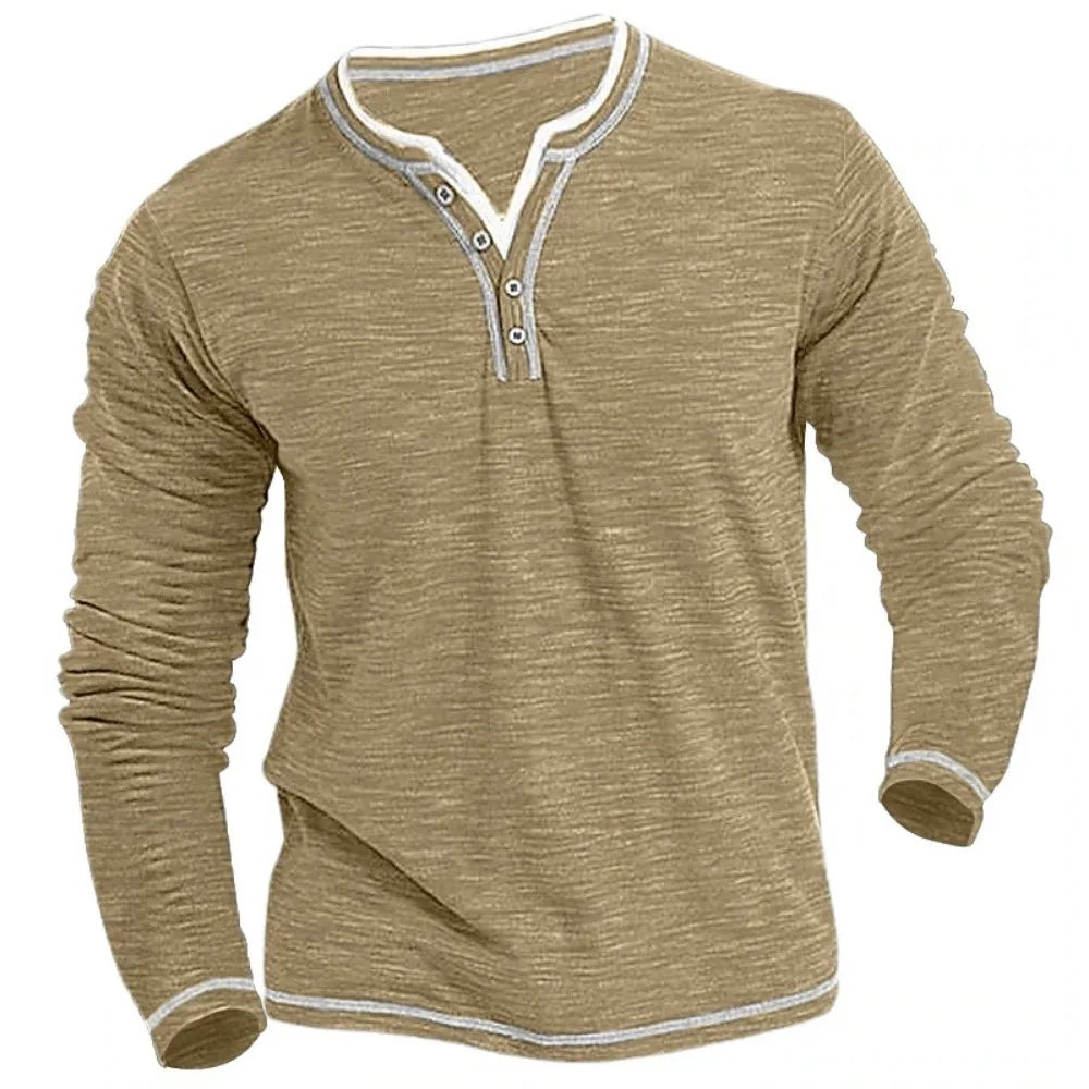 Addison™ | Herren Langarm V-Ausschnitt