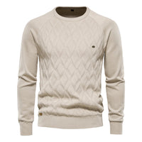 Theodor | Herrenpullover mit Rautenmuster
