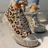 Odette - Premium-Luxus-Leinwandschuhe