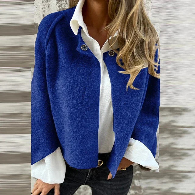 Stilvolle Kurzjacke mit Knöpfen