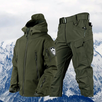 Antarktis - Camo Winterjacke Set