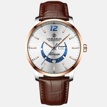 Elegante Uhr mit Mondphase