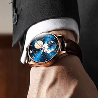 Elegante Quarz-Uhr