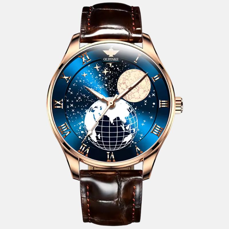 Elegante Quarz-Uhr