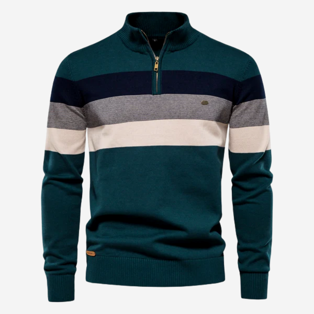Alain™ - Retro Snoop Pullover aus Baumwolle