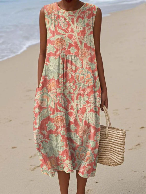 Raya - Alltags-Midi-Kleid